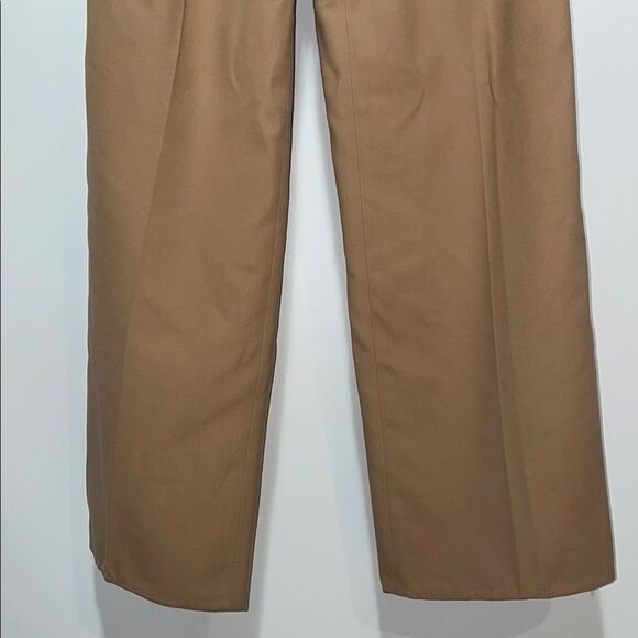 Vintage Elegant Tan Women's Trousers - Picture 4 of 9